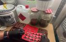 El laboratorio desmantelado se encontraba dentro de una vivienda de Coma-ruga-El Vendrell