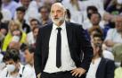 Pablo Laso, durante el encuentro ante el Baskonia el pasado 2 de junio
