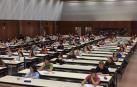Fotos del comienzo de las pruebas de la Evaluación de Acceso a la Universidad (EvAU) en la UPNA.