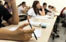 Fotos del comienzo de las pruebas de la Evaluación de Acceso a la Universidad (EvAU) en Tudela.