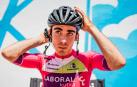 Iker Mintegi, de Alsasua, se prepara antes de una carrera