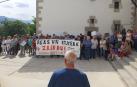 Vecinos de Sakana concentrados hace una semana en Irurtzun