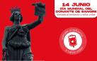 Cartel de la jornada especial de donación de sangre en el Paseo Sarasate de Pamplona