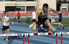 Iker Alfonso se impuso con comodidad en los 400 vallas, con 50.74