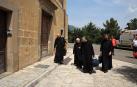 Los monjes regresaron al monasterio este jueves por la tarde