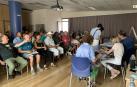 El acto de adjudicación de los puestos de venta de Recoletas y Taconera que ha tenido lugar este viernes la sede de Policía Municipal