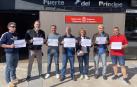 Presentación de firmas en el registro del Gobierno de Navarra, el pasado 27 de mayo