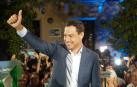 El presidente del PP andaluz y candidato a revalidar la Presidencia de la Junta, Juanma Moreno, comparece en la sede del PP