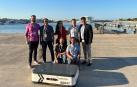 Equipo de Autocar con uno de sus AGVS