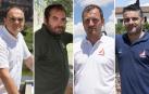 Rubén González, gerente; Javier Elía, responsable de Flora y Fauna; Rubén Gimeno, responsable de operaciones; y Jaiver Alonso, responsable de mantenimiento
