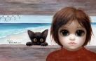 Una de las obras de Margaret Keane