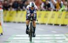 El belga Yves Lampaert (Quick Step Alpha Vinyl) ha sido el ganador en la crono inicial del Tour de Francia