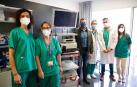 Parte del equipo que ha participado en la investigación, en el Hospital General de Elche