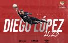 Imagen con la que el Rayo Vallecano ha anunciado el fichaje de Diego López en redes