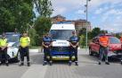 Patrulleros de tráfico, en Pamplona