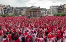 El Chupinazo, en la Plaza del Castillo
