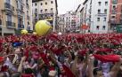 Imagen del Chupinazo que da comienzo a los Sanfermines de 2022.
