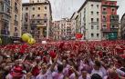 Imagen del Chupinazo de inicio de los Sanfermines de 2022.