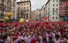 Imagen del Chupinazo de inicio de los Sanfermines de 2022.