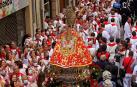 Imágenes de la procesión de San Fermín este 7 de julio de 2022.