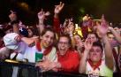 Imagen del concierto de Ms Nina y PtaZeta en los Fueros