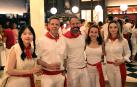 Hyunsun Kim (de Corea del Sur), Juan Antonio Escudero Lobato, petar ter Bergh Duria (Amsterdam), Irinka Dolidze (de Tbilisi, Georgia) y Raluca Corogeanu (rumana)