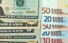 Billetes de euro y dólar