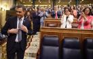 Pedro Sánchez, durante el debate sobre el Estado de la Nación en el Congreso