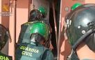 Agentes de la Guardia Civil, en la operación contra la banda juvenil Dominican Don´t Play en Fuerteventura