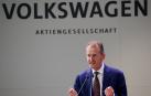 Herbert Diess (en la fotografía) será sustituido por Oliver Blume como consejero delegado de Volkswagen
