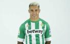 Tello durante su etapa en el Real Betis