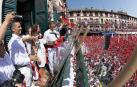 Fotos del cohete de Tudela 2022./