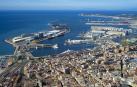 Imagen aérea del puerto de Tarragona
