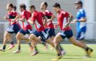 Entrenamiento de pretemporada de Osasuna en Tajonar