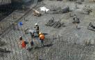 Imagen de varios trabajadores, en una obra
