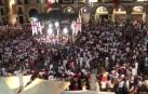 Baile de la Revoltosa en la plaza de los Fueros de Tudela
