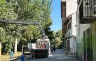 Las obras en el matadero de Sangüesa pueden acarrear cortes puntuales en el tráfico del paseo de la Almadía
