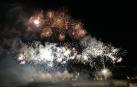 Castillos del espectáculo pirotécnico de Miguel Vidal, el sábado 9 de julio