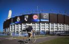 Vista general del Estadio Olímpico de Helsinki, donde el Real Madrid y el Eintracht de Fráncfort jugarán este miércoles la Supercopa de Europa