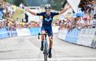 Antonio Pedrero (Movistar Team) gana fugado la última etapa del Tour de l'Ain