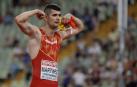 Imágenes de la final del 110 metros vallas del Campeonato de Europa 2022 de Múnich con el navarro Asier Martínez campeón