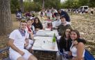 Asistentes al concurso de calderetes en las fiestas 2022 de Burlada