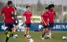 Entrenamiento de Osasuna este domingo en Tajonar