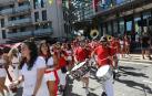 Cohete del inicio de las fiestas 2022 en Noáin