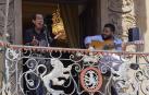 Una de las actuaciones este jueves de Flamenco en los Balcones, en el marco del Festival Flamenco On Fire 2022.