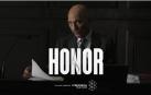 Cartel de la serie de televisión 'Honor' protagonizada por Darío Grandinetti