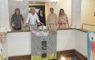 A: BLANCA ALDANONDO
F: 26/08/2022
P: DE IZDA. A DCHA.; BELEN ESPARZA ESTAUN (AUTORA DE LOS TAPICES), JESUS MARI RAMIREZ SANCHEZ (PATRONO FUNDACION), MERCHE BLASCO ESPARZA (ARTISTA), MERCHE AÑON MONTON (CONCEJALA DE CULTURA) Y NATALIA OLIVER GIMENO (GRUPO ENHOL)
L: TUDELA
T: PRESENTACION DE LA ACCION SONORA "TENTERE, NUBLO" DE LA ARTISTA MERCHE BLASCO DE PANORAMA 20 DE LA FUNDACION MARIA FORCADA