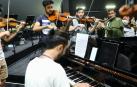 Vídeo del ensayo de la orquesta uruguaya del Sodre