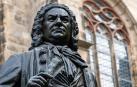 Estatua del compositor Johann Sebastian Bach en Leipzig (Alemania)