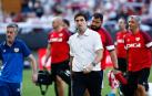 Andoni Iraola, entrenador del Rayo Vallecano, al finalizar el choque contra el Mallorca en Vallecas
